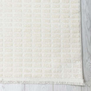 Halıstores Modern Geometrik Desenli Krem-Gri Halı Tornado TRN6 (5)