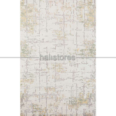 Halıstores Modern Halı Mabel MB34 Yeşil Sarı - 1