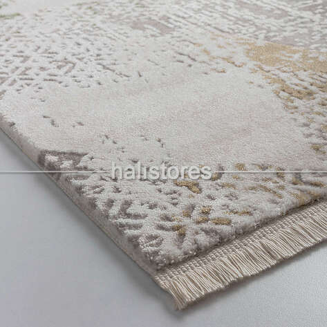 Halıstores Modern Halı Vera 1383 Bej Yeşil - 4