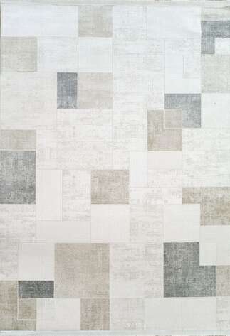 Halıstores Modern Plain 5097 Vizon Renk Geçişli Dekoratif Halı - 1