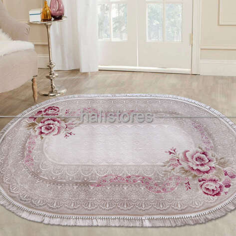 Halıstores Oval Halı Yakut YK70 Pembe - 2