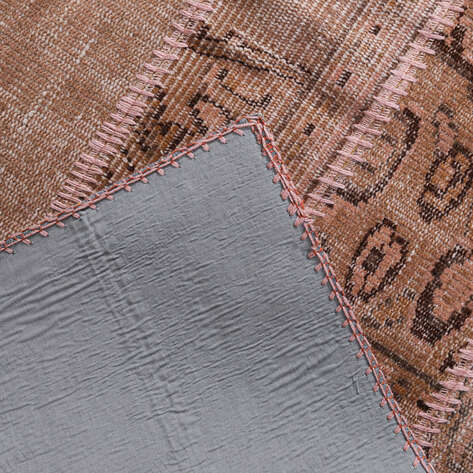 Halıstores Patchwork Halı Gül Kurusu 160x230cm - 6