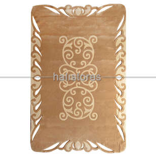 Halıstores Reserve Dantel Halı Bej-Krem (1)