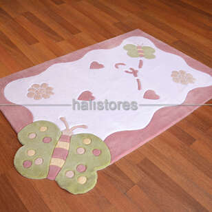Halıstores Reserve Design Kids Kelebek (2)