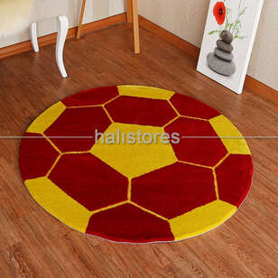 Halıstores Reserve Design Kids Sarı-Kırmızı Halı (2)