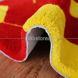 Halıstores Reserve Design Kids Sarı-Kırmızı Halı (3)