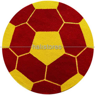 Halıstores Reserve Design Kids Sarı-Kırmızı Halı (1)