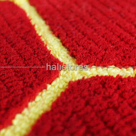 Halıstores Reserve Design Kids Sarı-Kırmızı Halı - 4