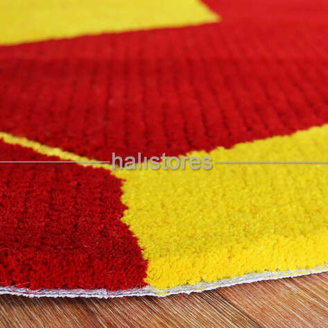 Halıstores Reserve Design Kids Sarı-Kırmızı Halı - 5