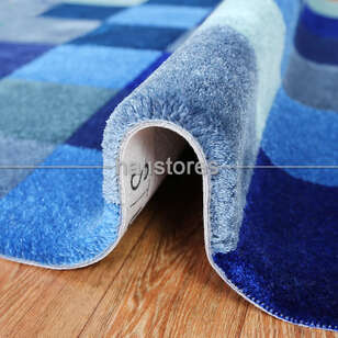 Halıstores Reserve Design Mavi Kutucuklar Halı (3)