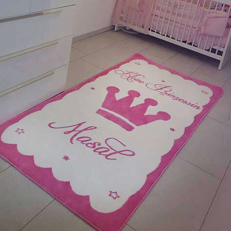 Halıstores Reserve İsimli Kız Çocuk ve Bebek Halısı Custom 05 - 1