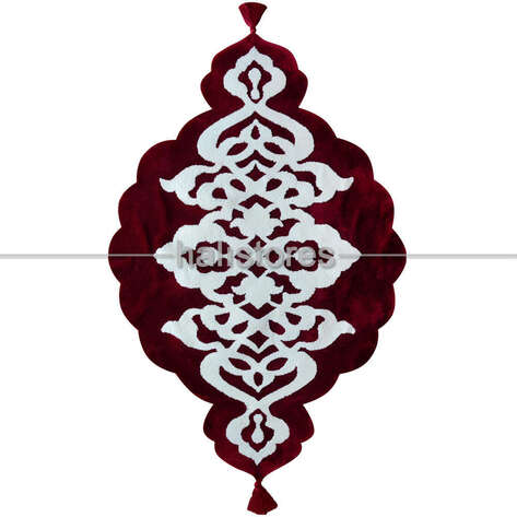 Halıstores Reserve Kişiye Özel Tasarım Halı Damask Bordo-Ekru - 1