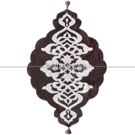 Halıstores Reserve Kişiye Özel Tasarım Halı Damask Vizon-Beyaz - 1
