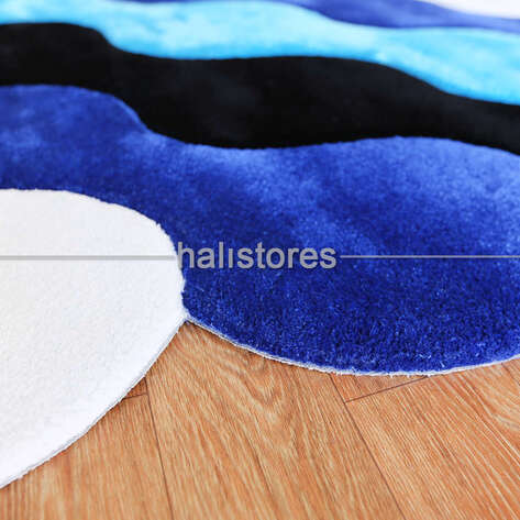 Halıstores Reserve Kişiye Özel Tasarım Halı Degrade Mavi - 6