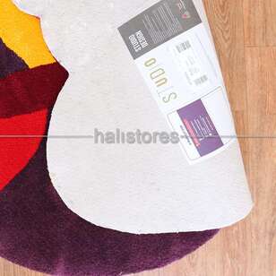 Halıstores Reserve Kişiye Özel Tasarım Halı Renkli Daireler (11)