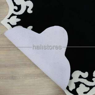 Halıstores Reserve Siyah-Beyaz Tasarım Halı (6)