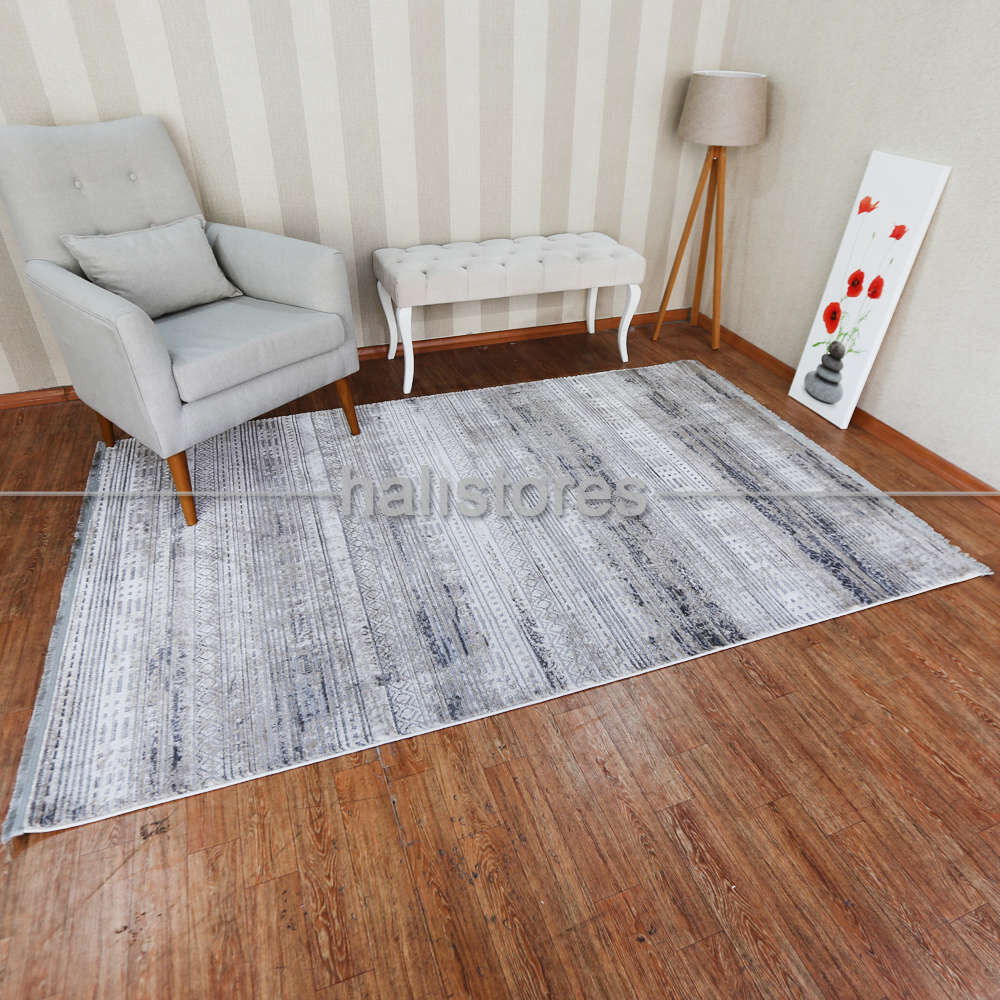 Halıstores Salon Halısı Dense 1606 Bej-Gri