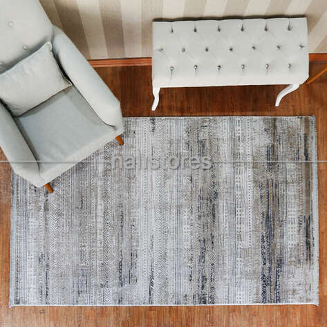 Halıstores Salon Halısı Dense 1606 Bej-Gri - 2