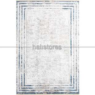 Halıstores Salon Halısı Sezi SZ78 Gri-Mavi 
