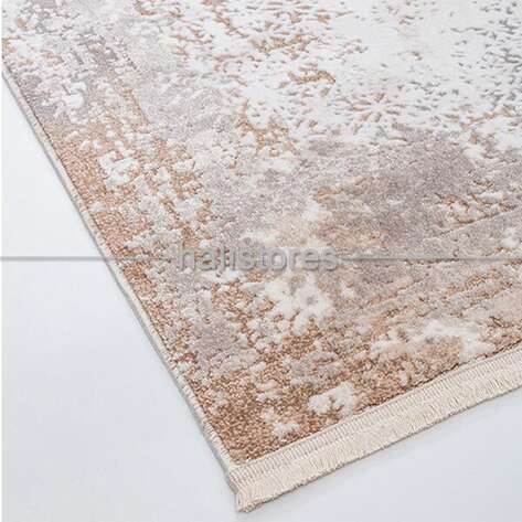 Halıstores Salon Halısı Sezi SZ87 Beyaz-Vizon - 3