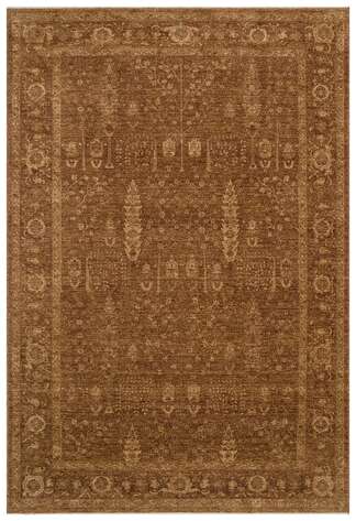 Halıstores Vintage Eskitme Desenli Modern Yumuşak Dokulu Makine Halısı Shr 03 Bej - 1