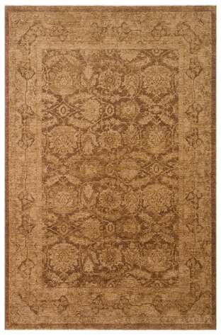 Halıstores Vintage Eskitme Desenli Modern Yumuşak Dokulu Makine Halısı Shr 01 Bej - 1