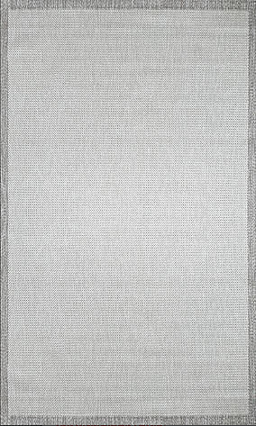 Halıstores Yıkanabilir Hav ve Toz Vermeyen Kaymaz Tabanlı Bordürlü Sisal Halı S14 Bej Vizon - 1