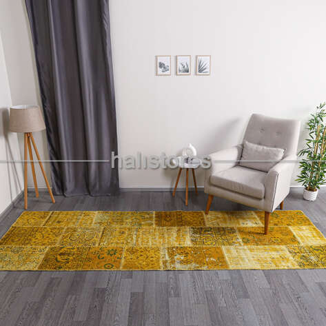 Hardal Patchwork Halı - 3