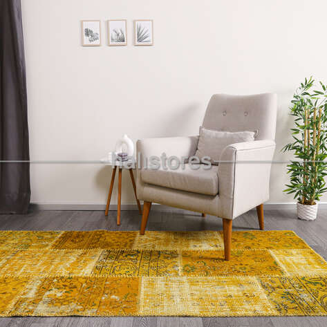 Hardal Patchwork Halı - 1