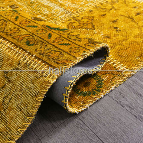 Hardal Patchwork Halı - 8