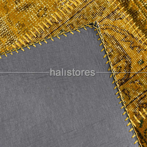 Hardal Patchwork Halı - 10