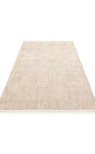 Hav Toz Vermez Yumuşak Dokulu Modern Makine Halısı Bej Gold Joy 05 (5)