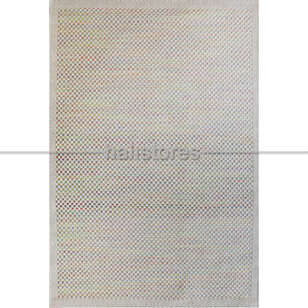 İnce Dekoratif Renkli Jüt Kilim Halı 4204 (2)