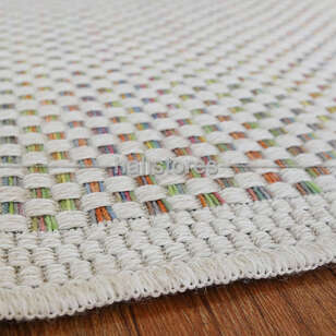 İnce Dekoratif Renkli Jüt Kilim Halı 4204 (4)