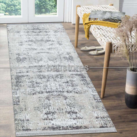 ince gri modern yolluk hali imaj 1800 halistores com