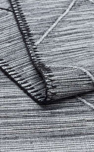 İskandinav Desenli Hav Toz Vermez Yıkanabilir Modern Desenli Dokuma Kilim Arya Arc 02 Gri  - 7