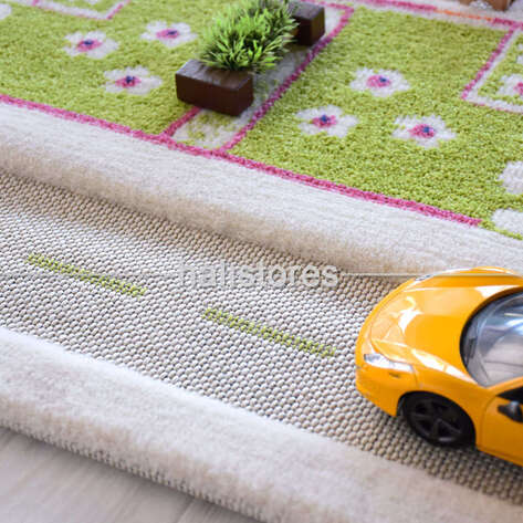 İvi Halı İkiz Evler Mavi 100x150 - 5