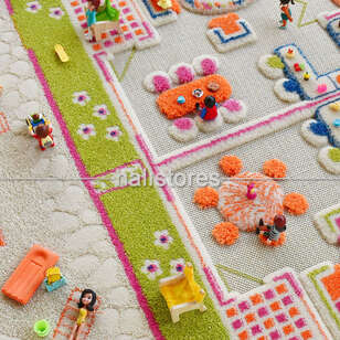 İvi Halı İkiz Evler Mavi 100x150 (4)