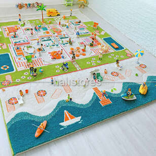 İvi Halı İkiz Evler Mavi 134x180 (1)