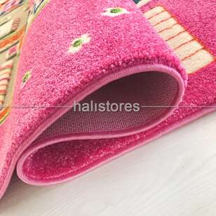 İvi Halı Midivi Evcilik Pembe 100x150 (6)
