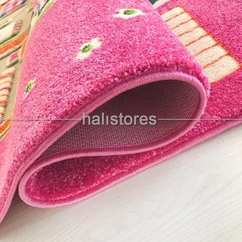 İvi Halı Midivi Evcilik Pembe 100x150 - 6