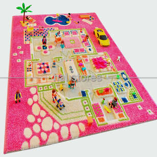 İvi Halı Midivi Evcilik Pembe (3)