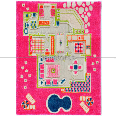 İvi Halı Midivi Evcilik Pembe - 2