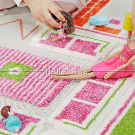 İvi Halı Midivi Evcilik Yeşil 100x150 - 5
