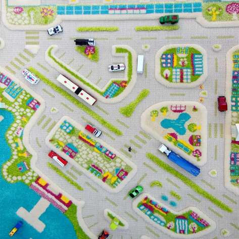 İvi Halı Midivi Mini City Turkuaz - 3