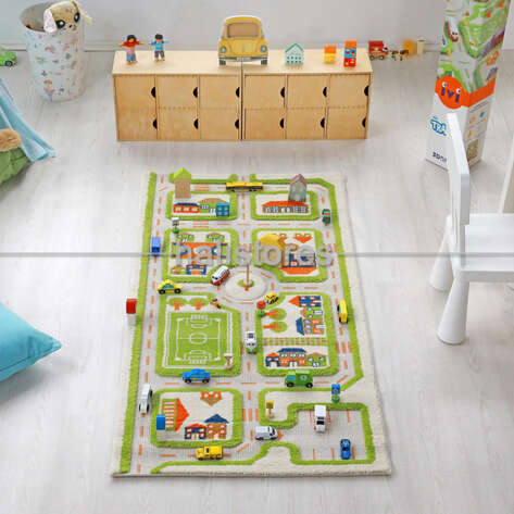 İvi Halı Midivi Trafik Yeşil 80x150 - 2
