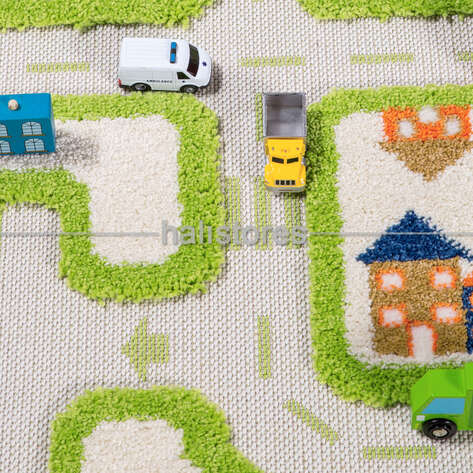 İvi Halı Midivi Trafik Yeşil 80x150 - 5