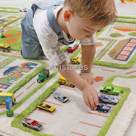 İvi Halı Midivi Trafik Yeşil 80x110 - 4