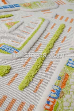 İvi Halı Mini City 100 x 100 - 7