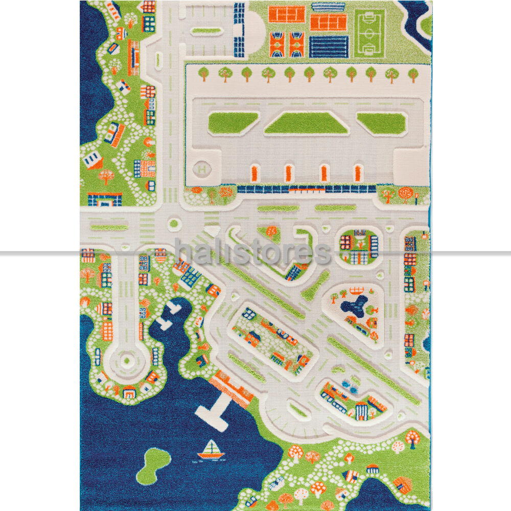 İvi Halı Mini City Mavi 150 x 220